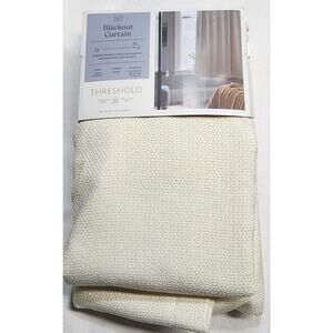 Threshold blackout curtain L 50'' x W 63'' cream Asheville